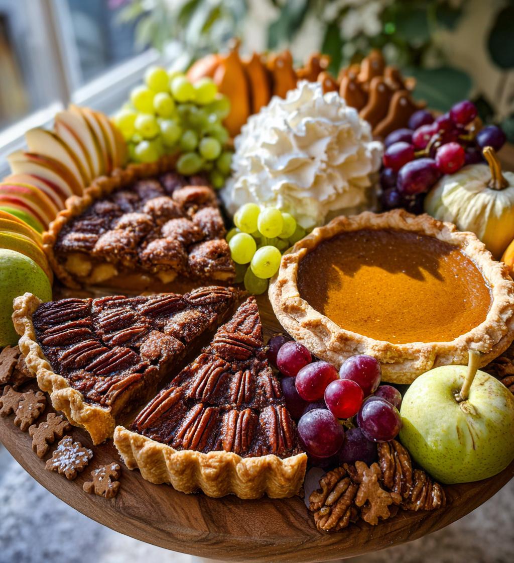 thanksgiving dessert board