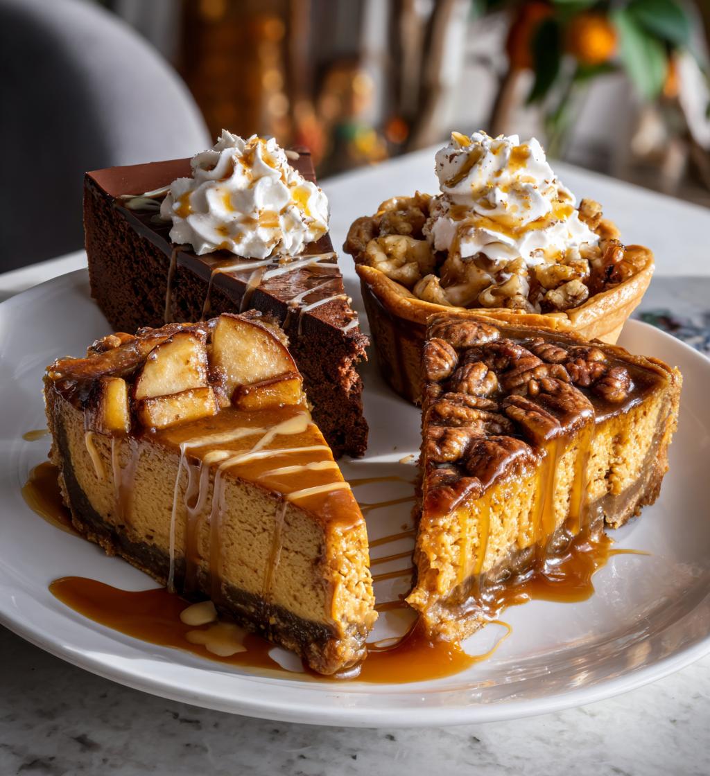thanksgiving dessert tray