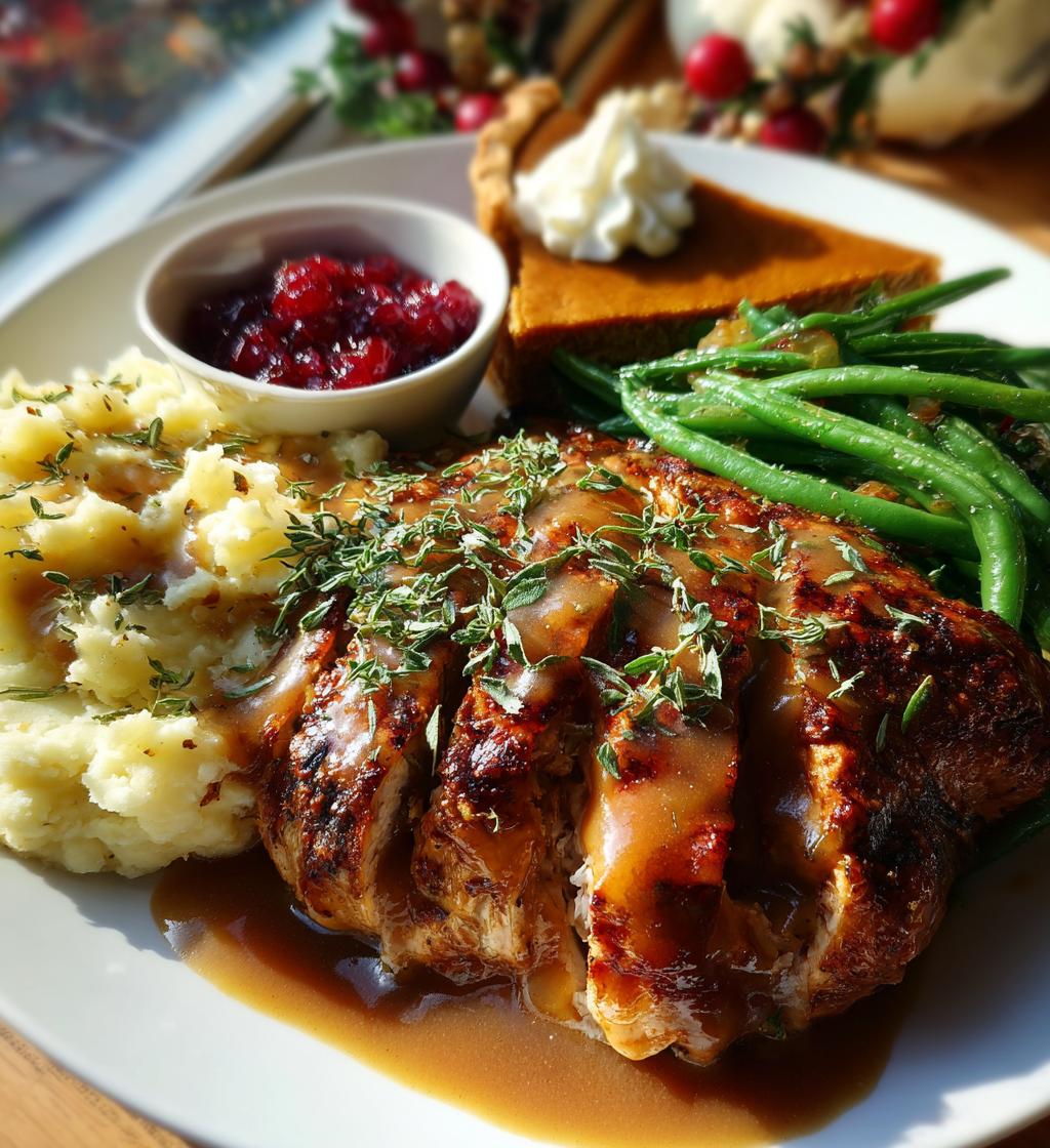 thanksgiving dinner food