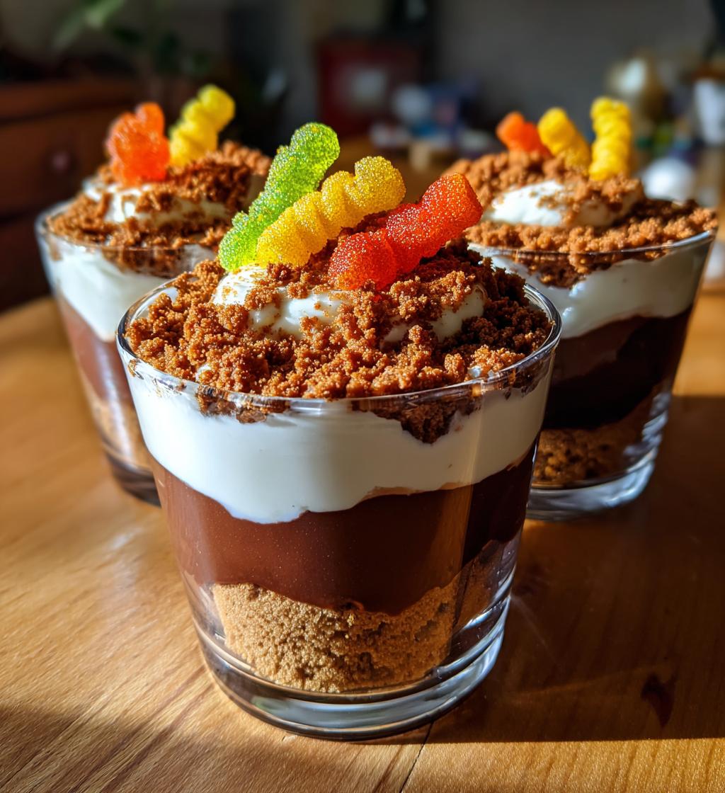thanksgiving dirt cups