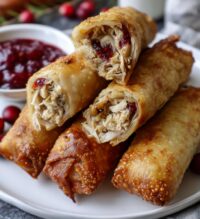 thanksgiving egg rolls