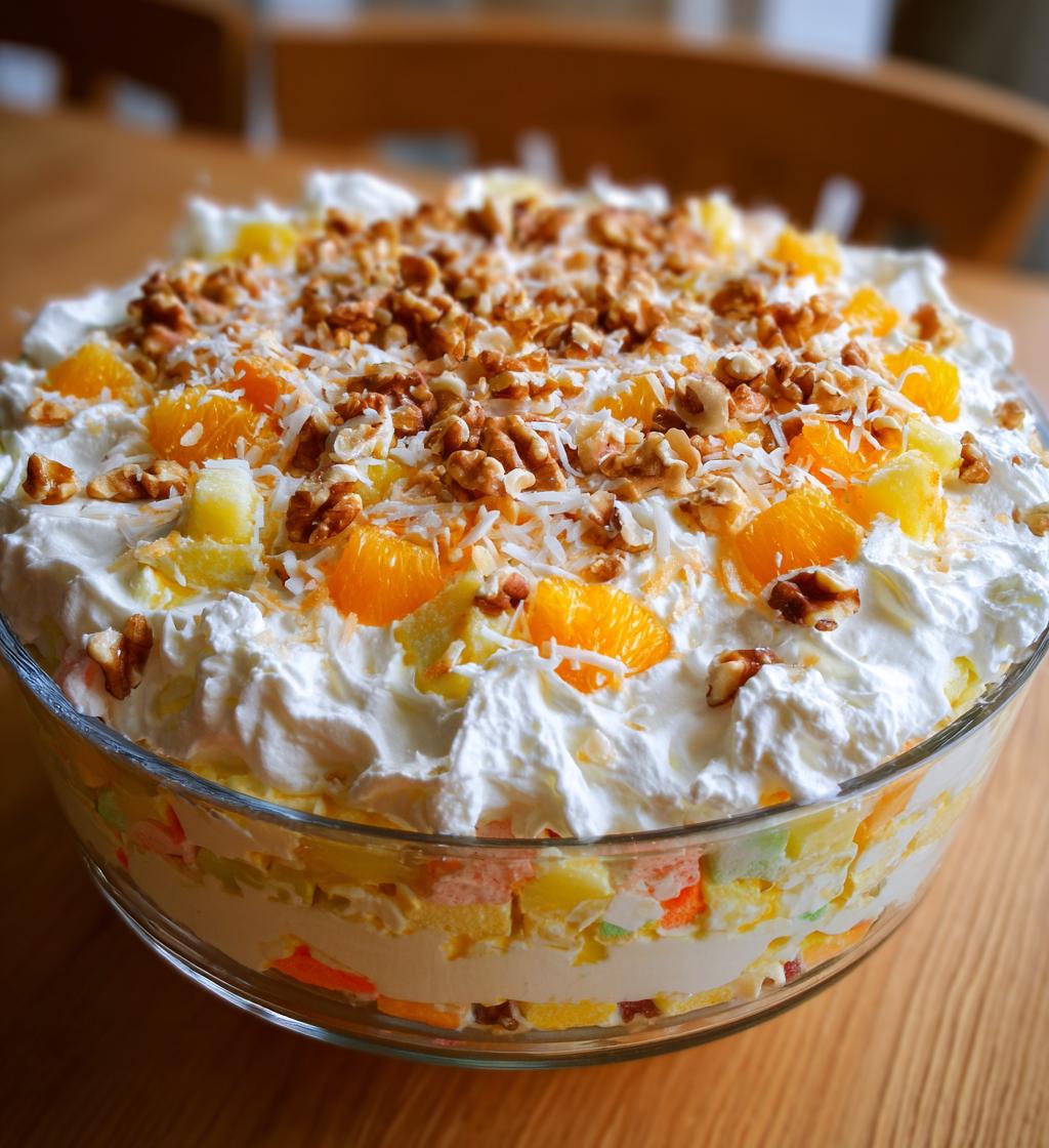 thanksgiving fluff salad