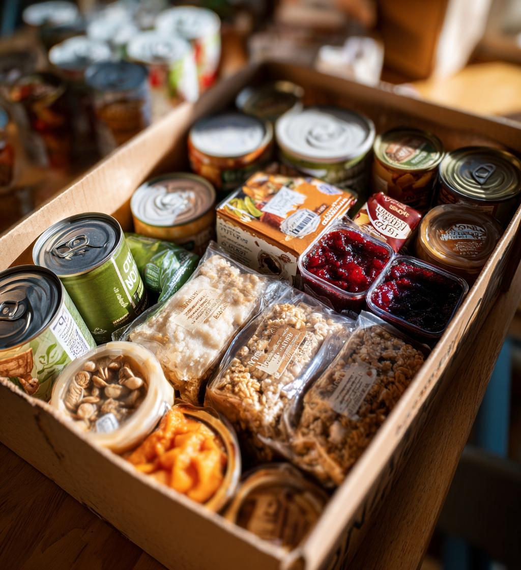 thanksgiving food drive box ideas