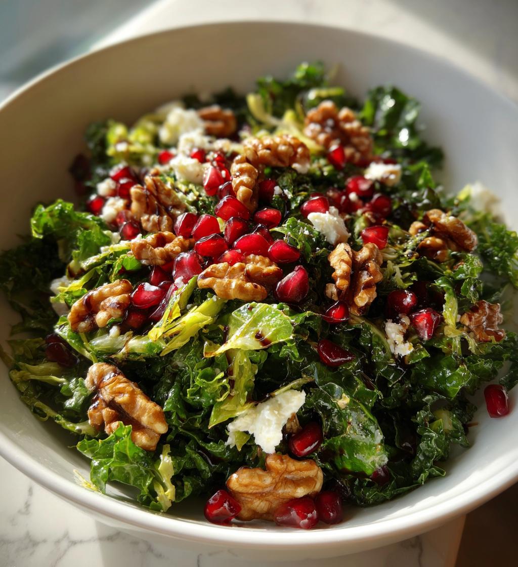 thanksgiving kale salad
