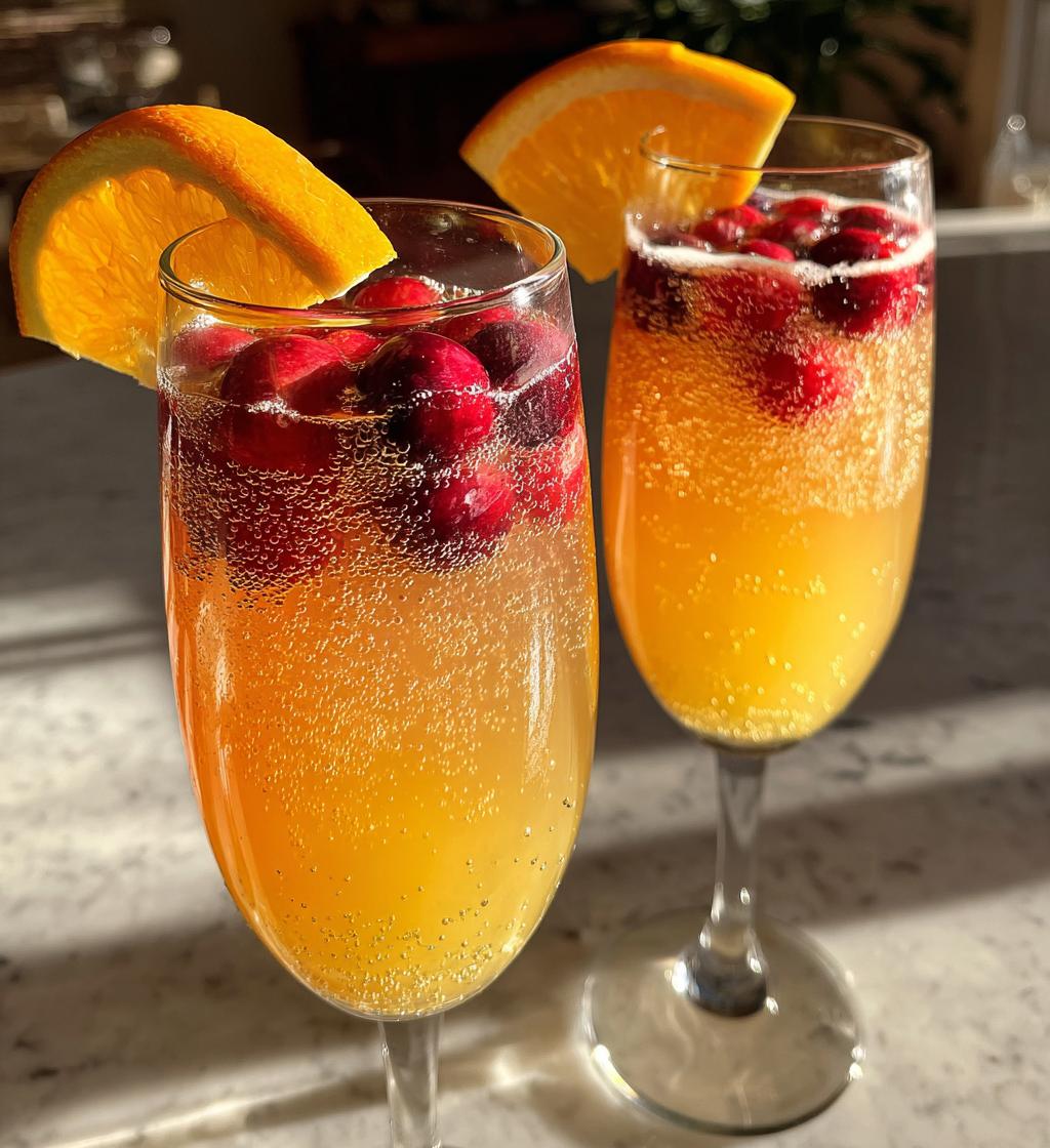thanksgiving mimosas