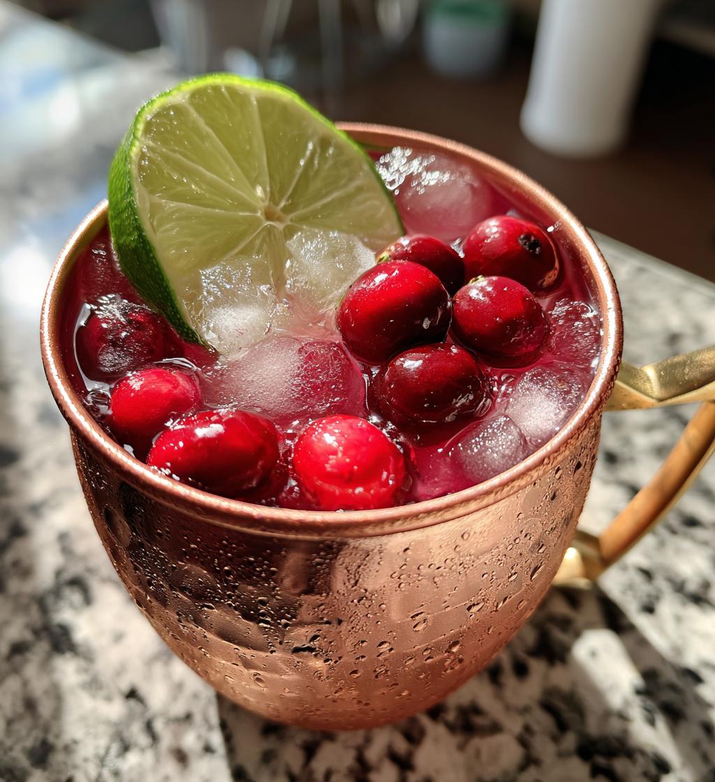 thanksgiving mule drinks