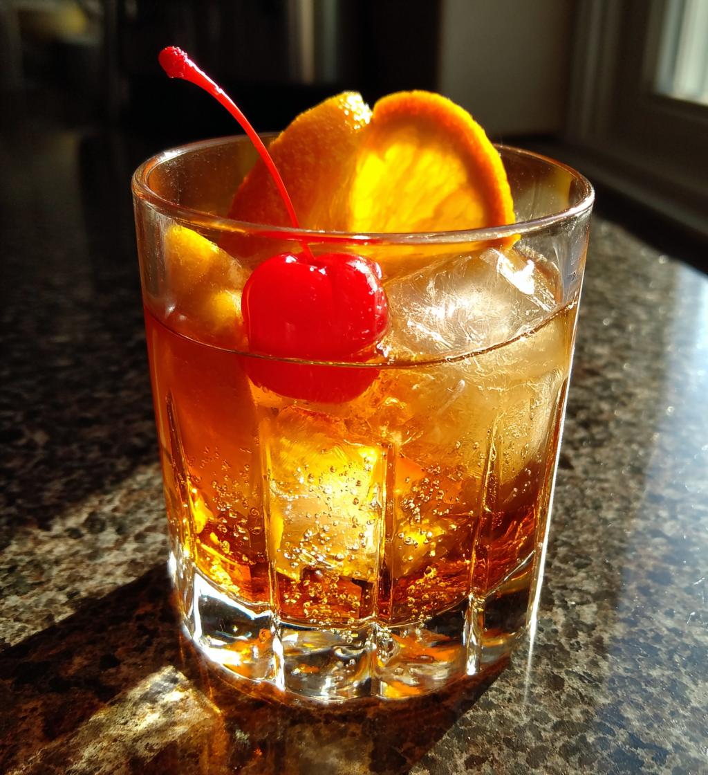 thanksgiving old fashioned cocktail