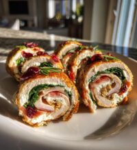 thanksgiving pinwheel appetizers