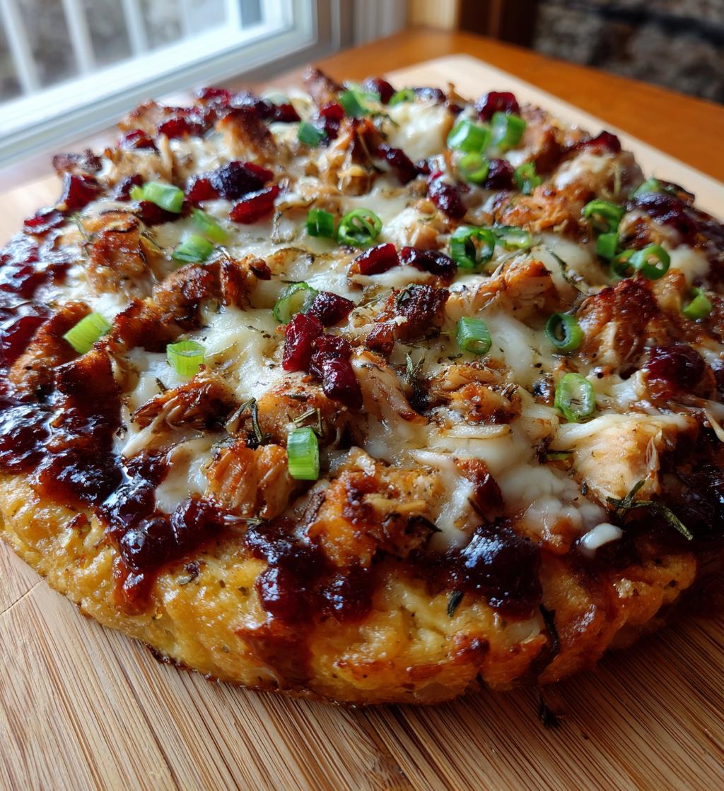 thanksgiving pizza