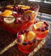 thanksgiving punch with alcohol