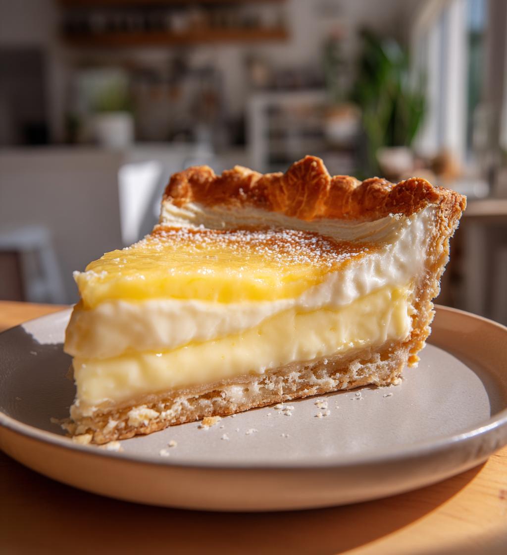 the old fashioned custard pie - detail 1