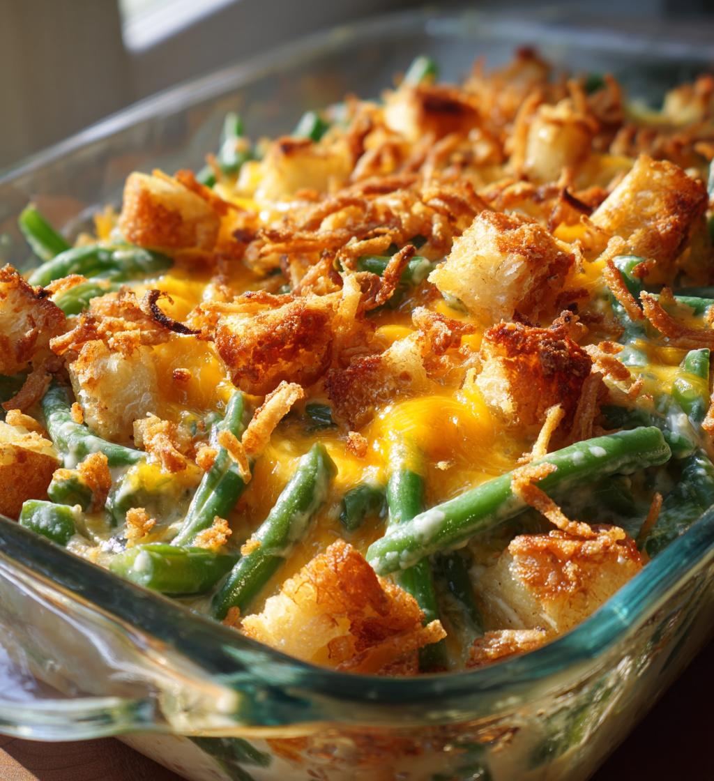 the ultimate green bean casserole with potatoes