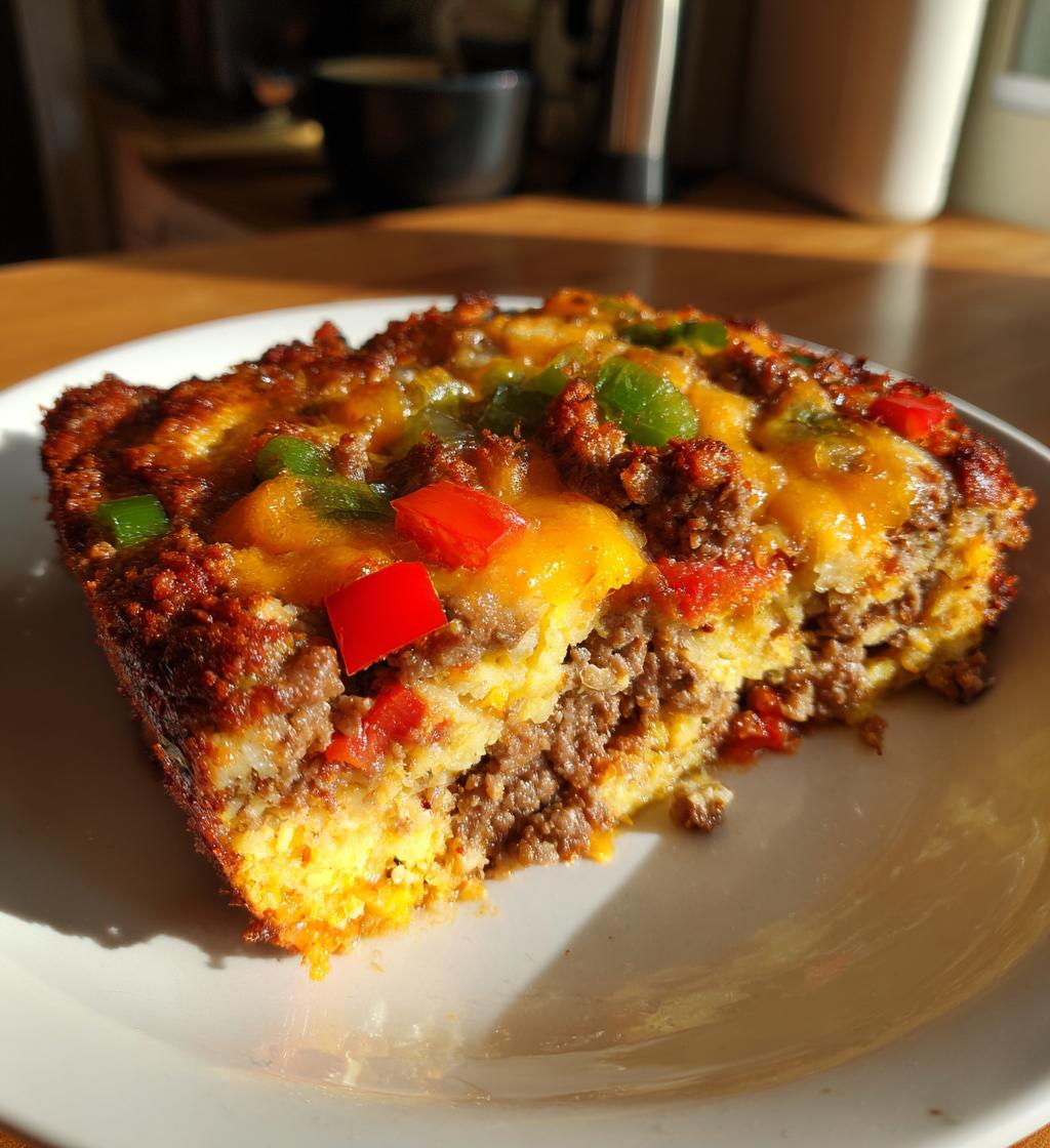 try this easy loaded meatloaf casserole for a family favorite dinner