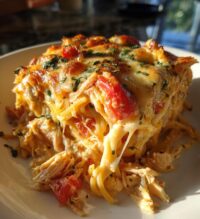 ultimate chicken spaghetti