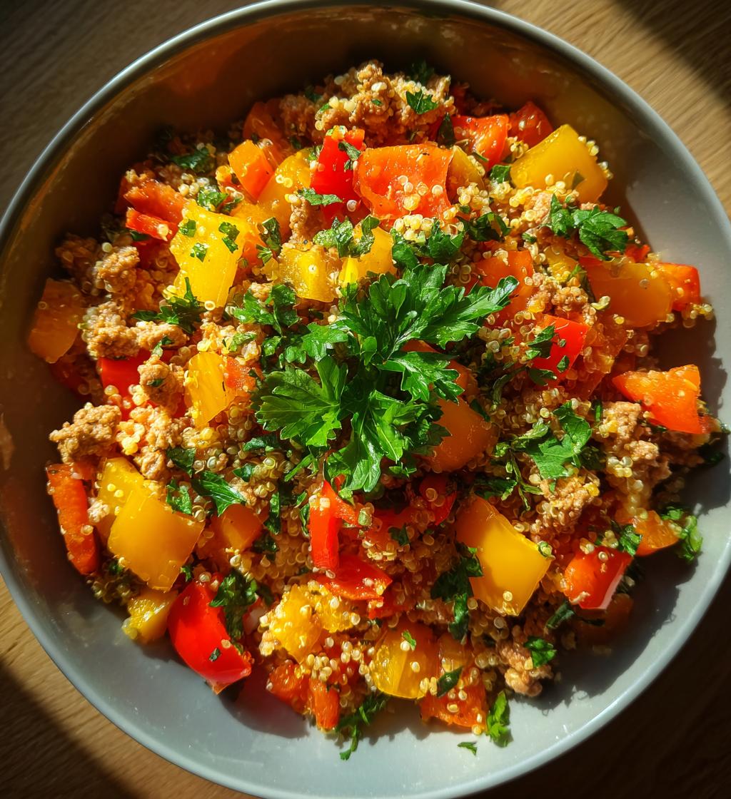 unstuffed pepper bowls