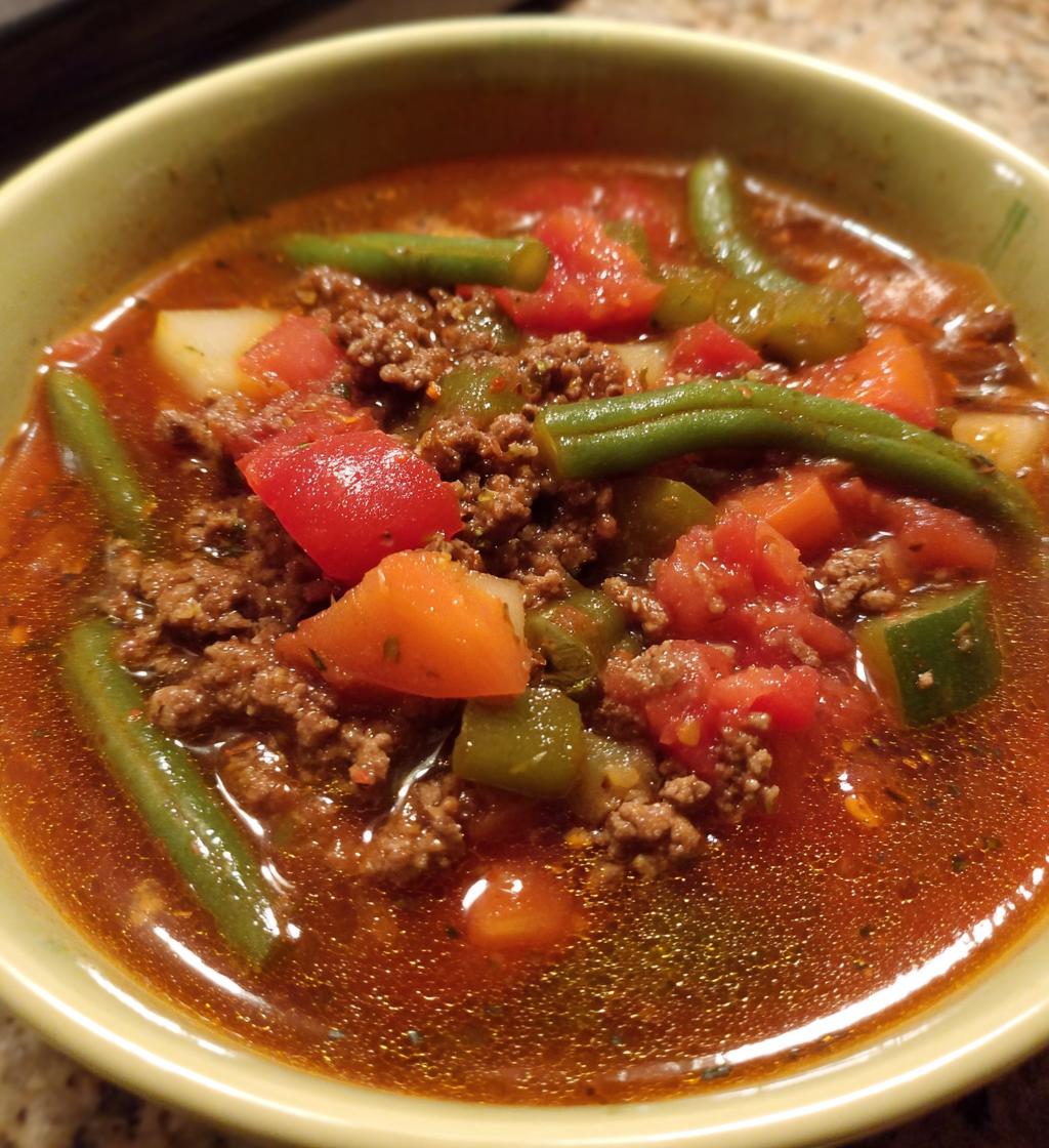 weight watchers hamburger soup