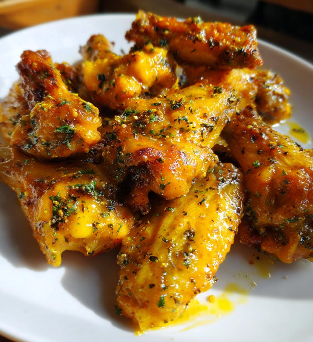 wet lemon pepper wings - detail 1