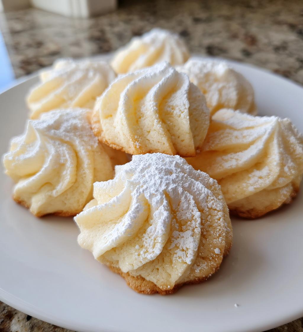 whipped shortbread cookies