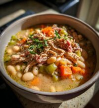 white bean and ham hock soup