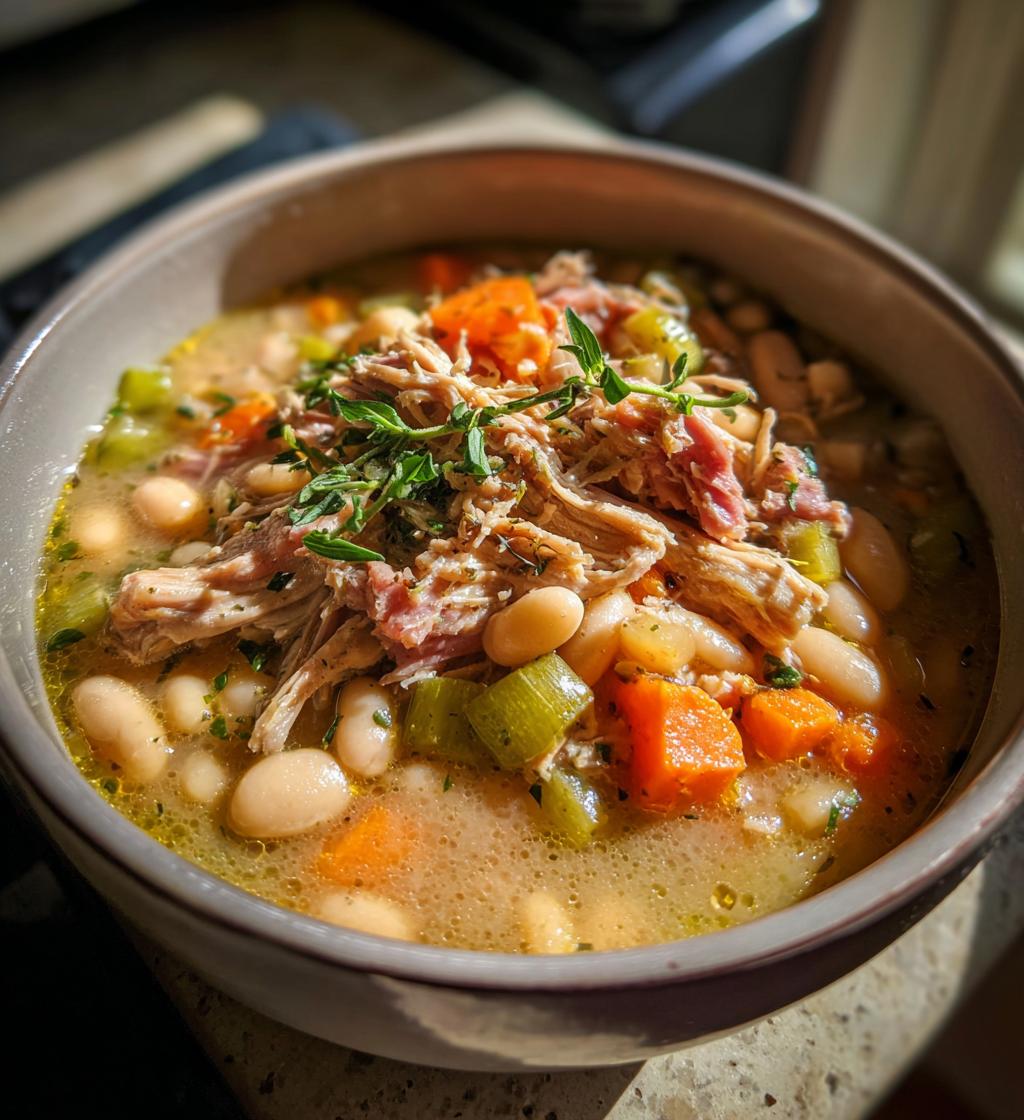 white bean and ham hock soup