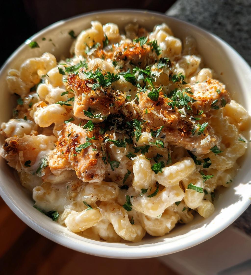white cheddar chicken pasta 2