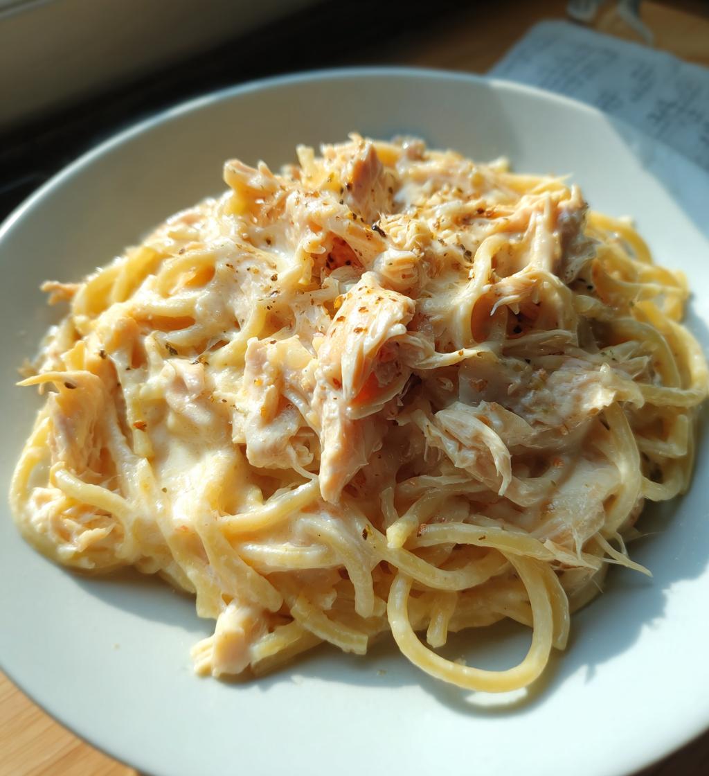 white cheddar chicken pasta