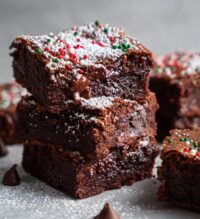 christmas brownies
