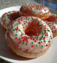 christmas donuts