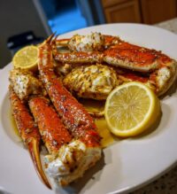 crab legs in oven