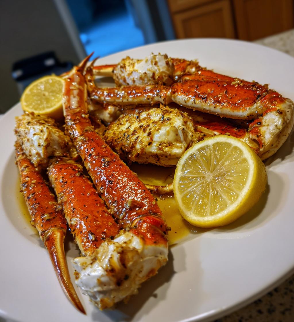 crab legs in oven