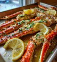 crab legs in oven