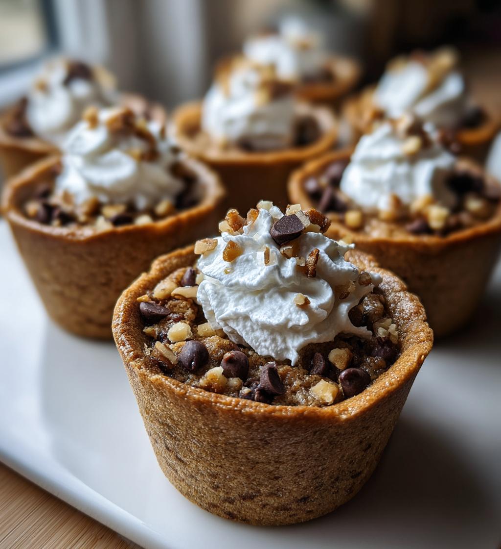 individual christmas desserts