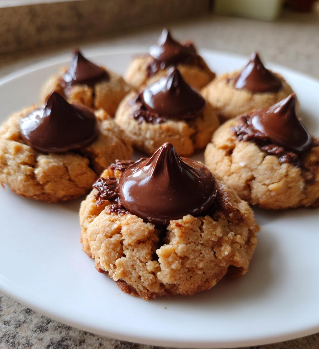 peanut butter blossom cookies