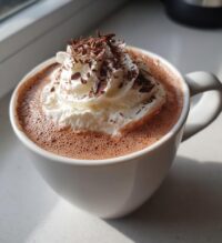 spiked hot chocolate