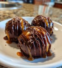 caramel buckeyes