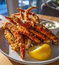 fried snow crab legs recipe