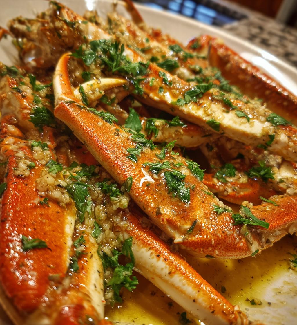garlic crab legs recipes